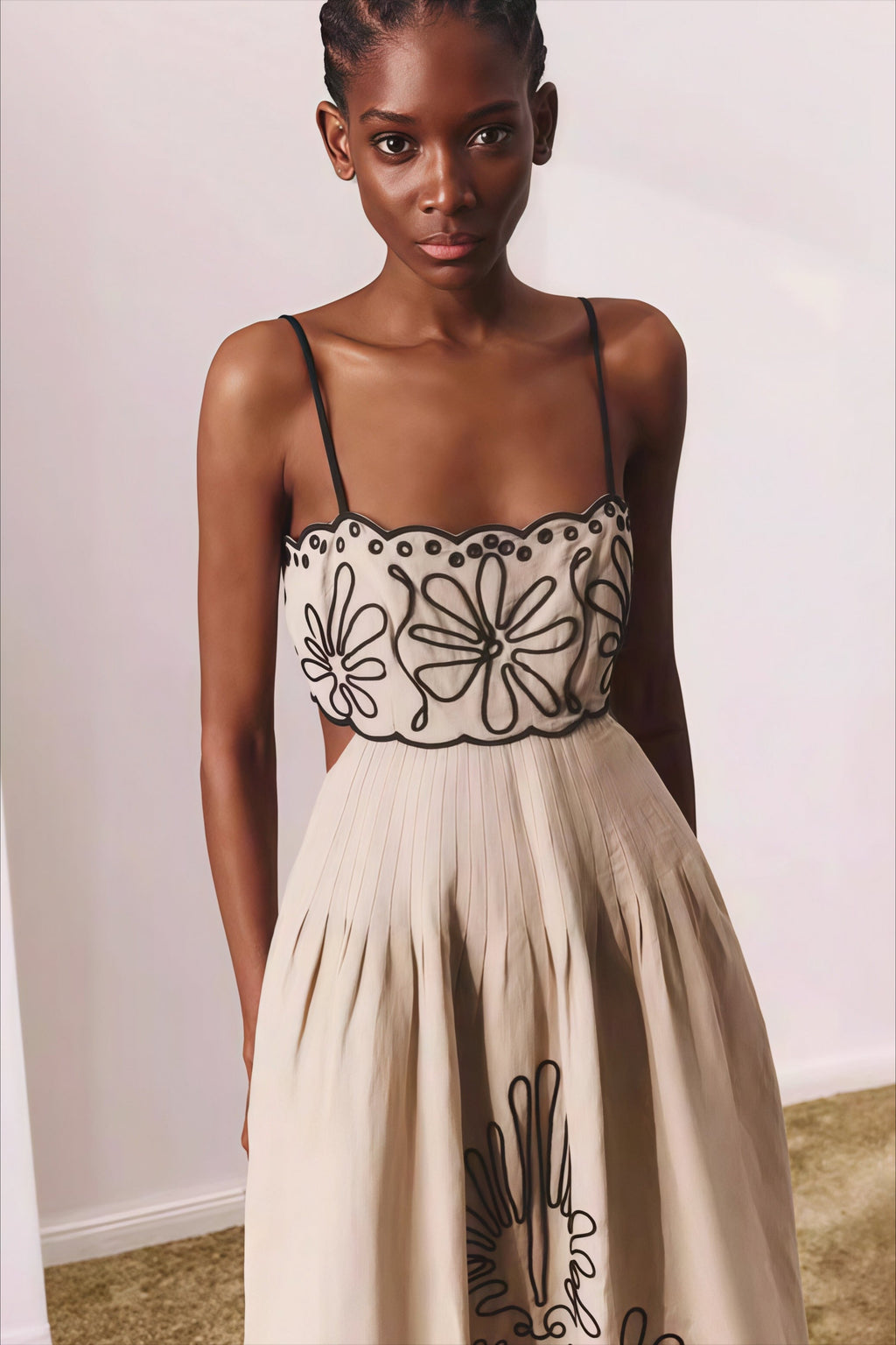 Boho Embroidered Maxi Dress