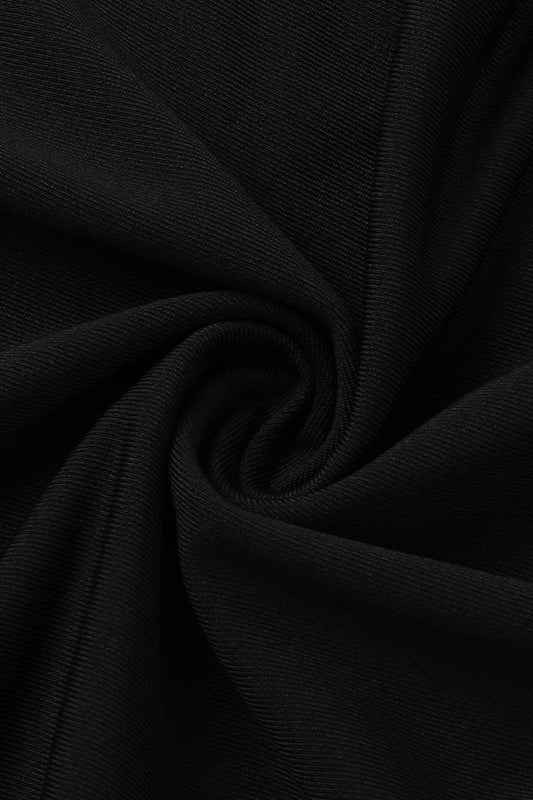 Fall Slim-Fit Pleated Off-Shoulder Party Dress