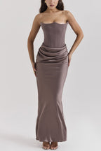 Corset Backless Bodycon Formal Dress