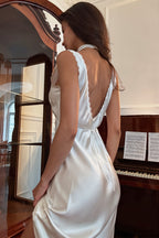 White Lace Insert Cami Bodycon Mini Dress
