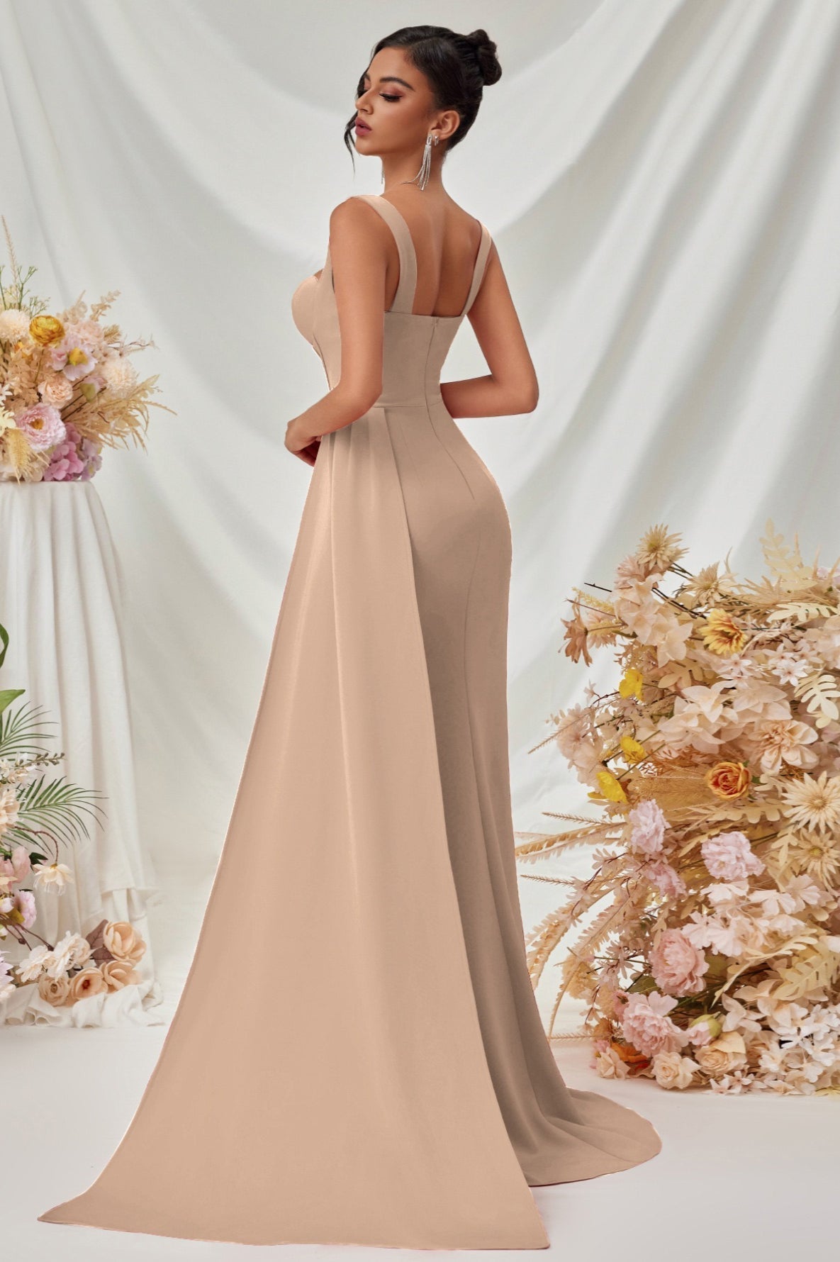 Bodycon Slit Maxi Party Dress