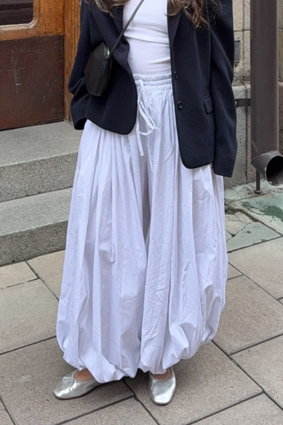 Street Cotton Lantern Loose Casual Pants