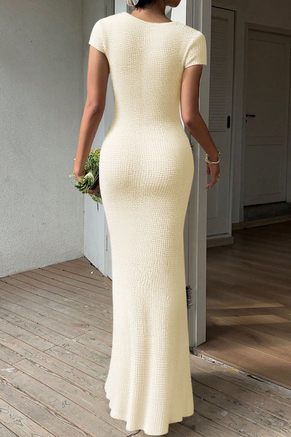 French Style Mermaid Boho Dress