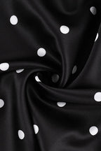 Polka Dot Straight Leg Casual Pants