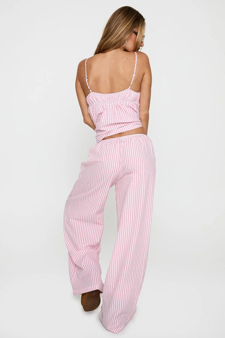 Striped Cami & Pants Set