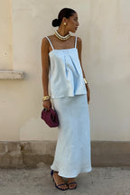 Cotton Cami Mermaid Long Skirt Sets