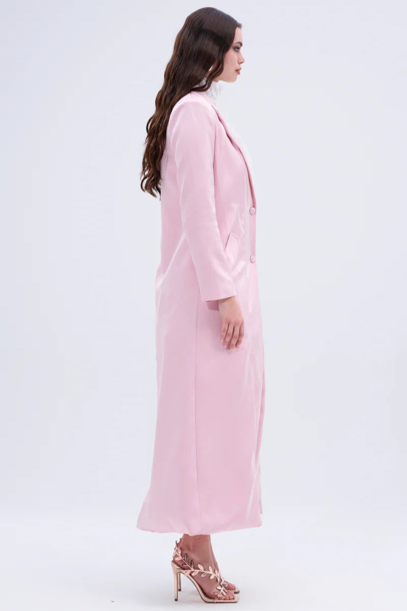 French Knee-Length Overcoat