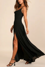 Halter Backless Maxi Formal Dress