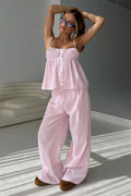 Striped Cami & Pants Set
