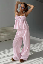 Striped Cami & Pants Set