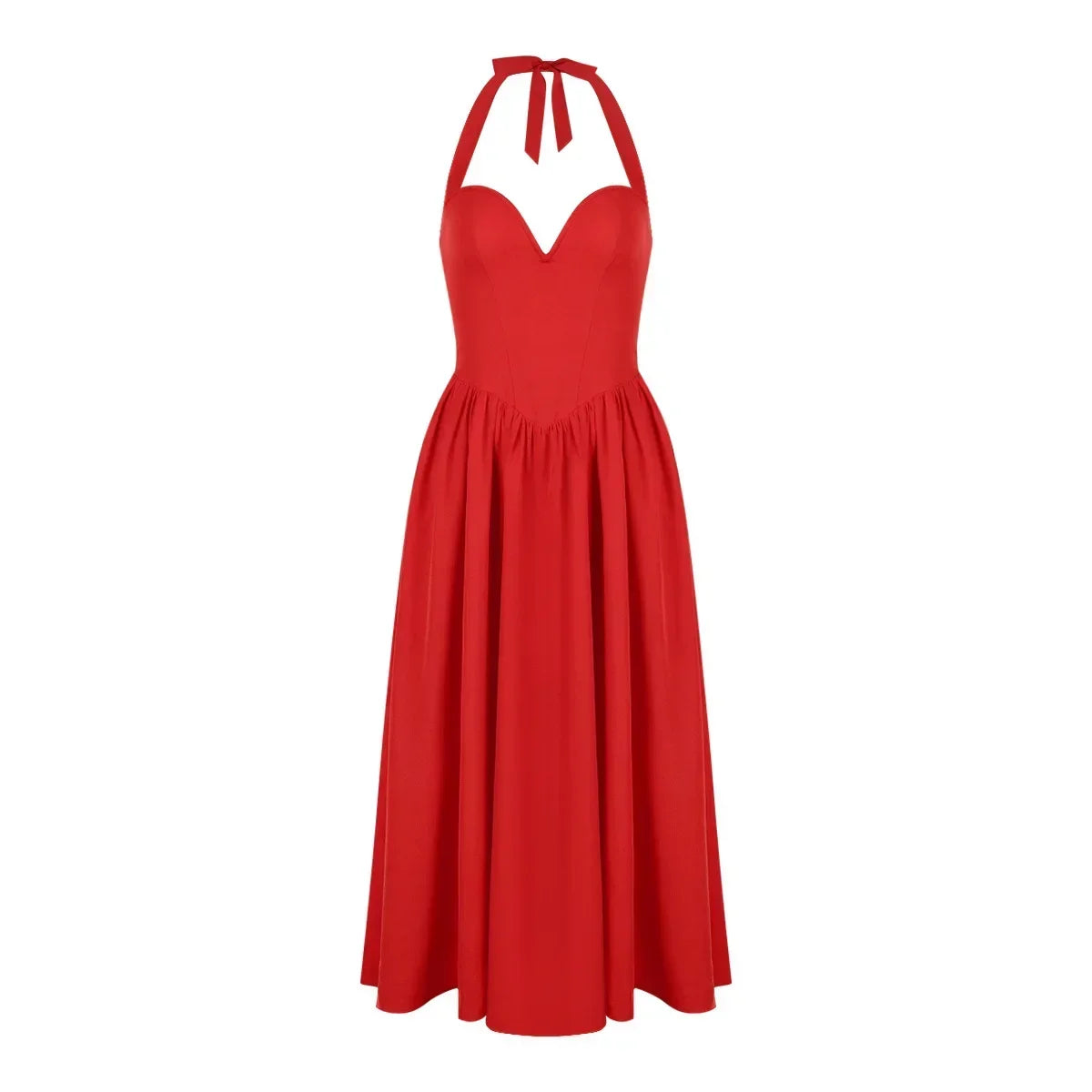 Elegant Fit And Flare Casual Party Dress
