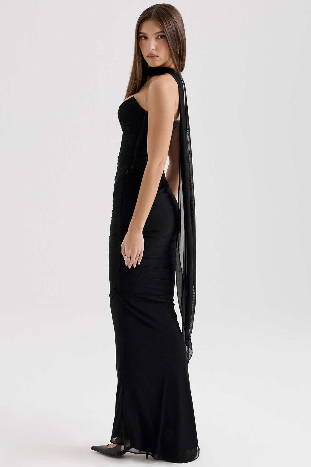 Corset Style Bodycon Formal Dress