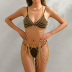 Tassel Metal Set Body Chain