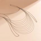Metal Chain Tassel Back Body