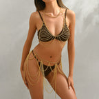 Tassel Metal Set Body Chain