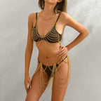 Tassel Metal Set Body Chain