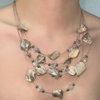 Shell Irregular Boho Minimal Necklace