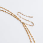 Metal Cross Thin Chain Body