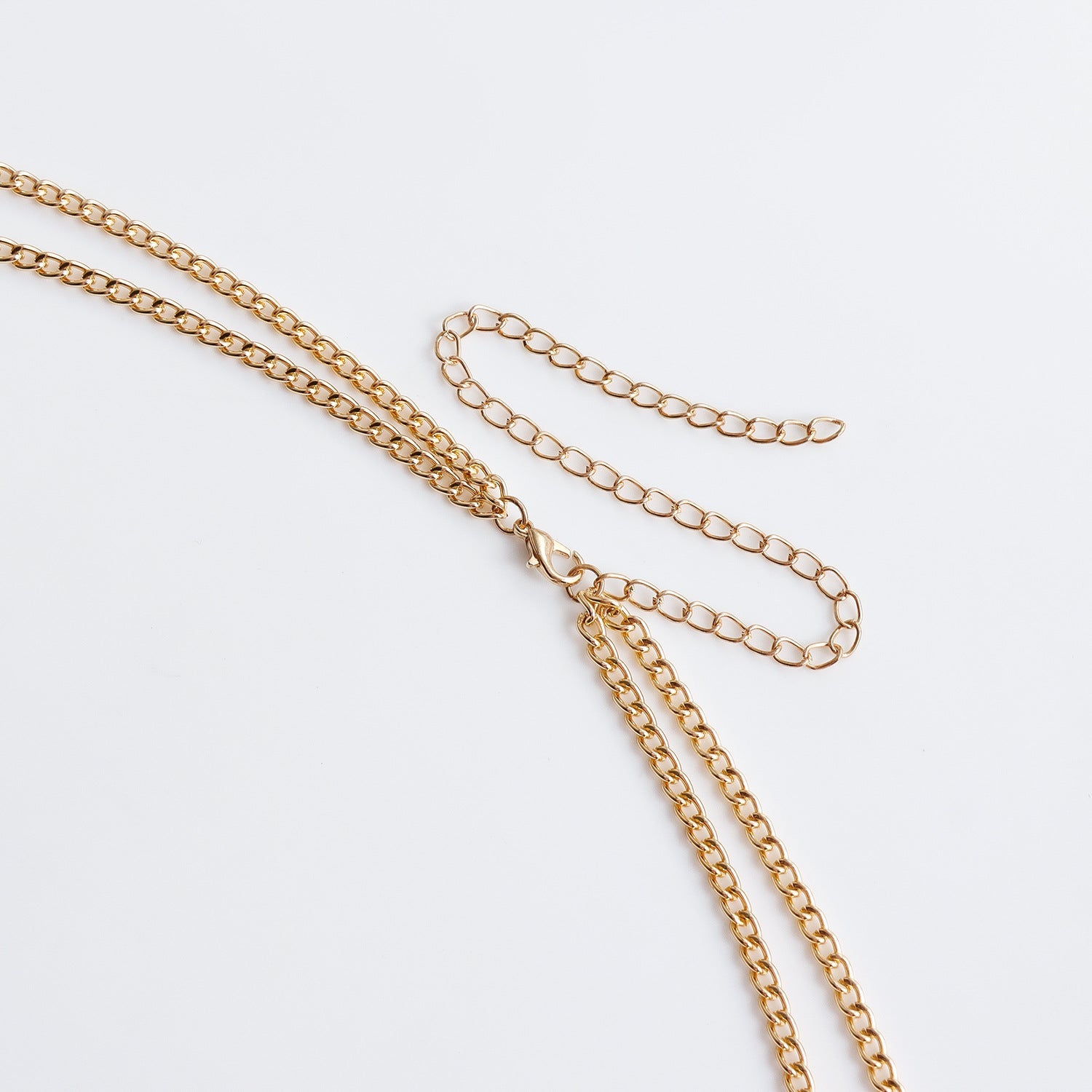 Metal Cross Thin Chain Body