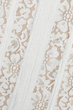Off-Shoulder Lace Bodycon Boho Dress