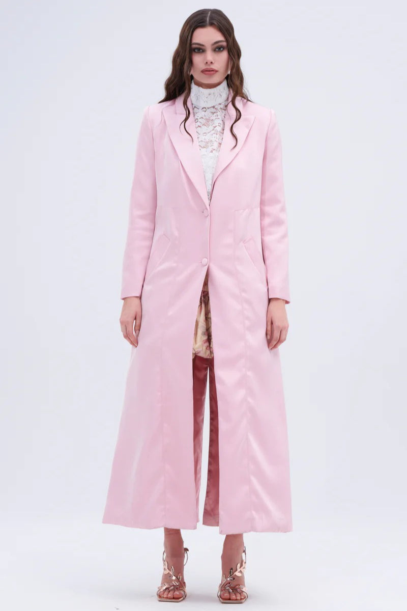French Knee-Length Overcoat