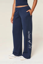 Vintage Embroidered Baggy Pants