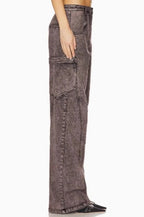Durable Loose Fit Straight Leg Jean