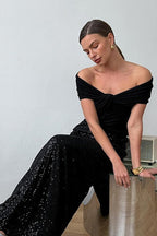 Elegant Off Shoulder Twist Blouse