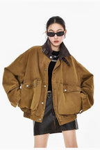Relaxed Fit Workwear Pocket Jacket