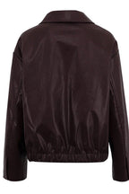 Pu Leather Biker Jacket