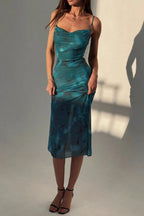 Slim Fit Cami Bodycon Midi Dress