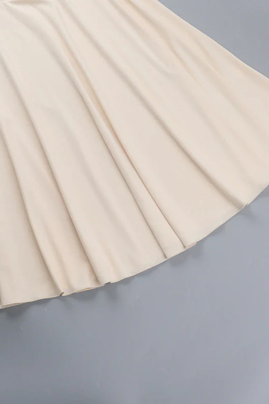 Autumn Bowknot Strapless Slim Fit Party Dress