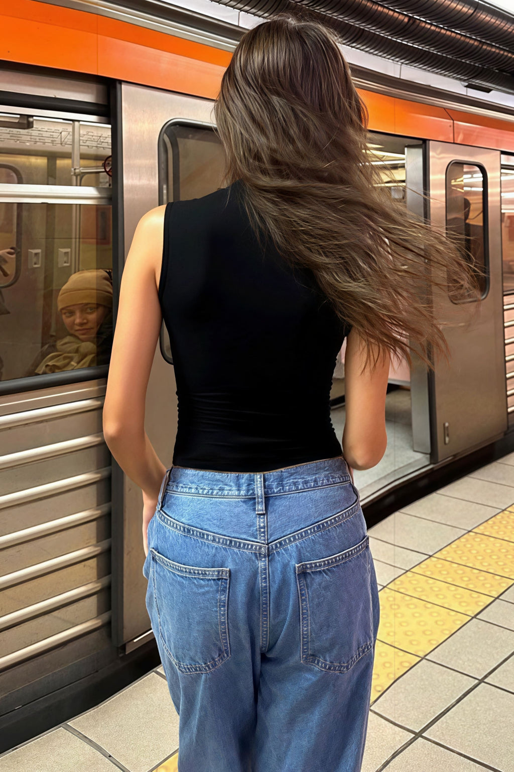 Minimalist Solid Metal Slim Halter Top