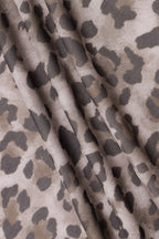 Casual Mesh Leopard Print Skirt