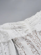 Lace Off-Shoulder Bodycon Mini Party Dress