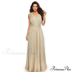 Alexandra Satin Lace Charming Back A-Line Dress