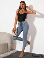 Amber Elegant Crop Top