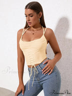 Amber Elegant Crop Top