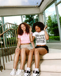 American Show Waist Letter Graphic T-Shirt