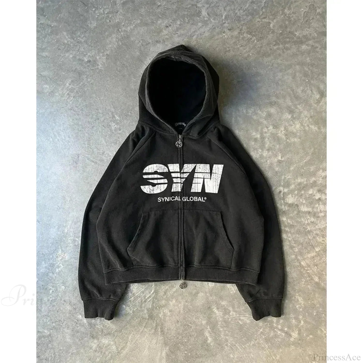Angel Wing Functional Pleat Hoodie