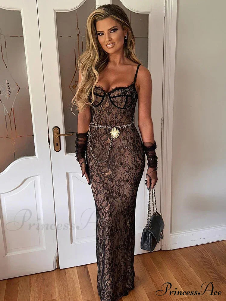 Avril Elegant Maxi Dress
