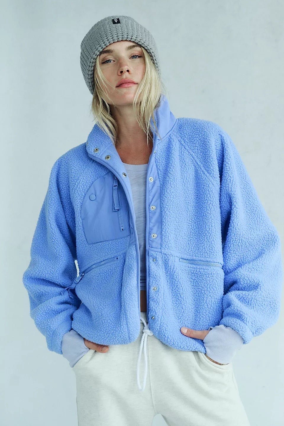 Lightweight Sherpa Casual Jacket