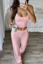 Floral Print Cami Pant Two Piece Set