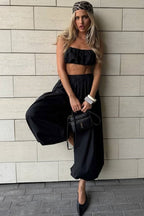 Street Cotton Lantern Loose Casual Pants
