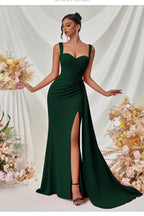 Bodycon Slit Maxi Party Dress