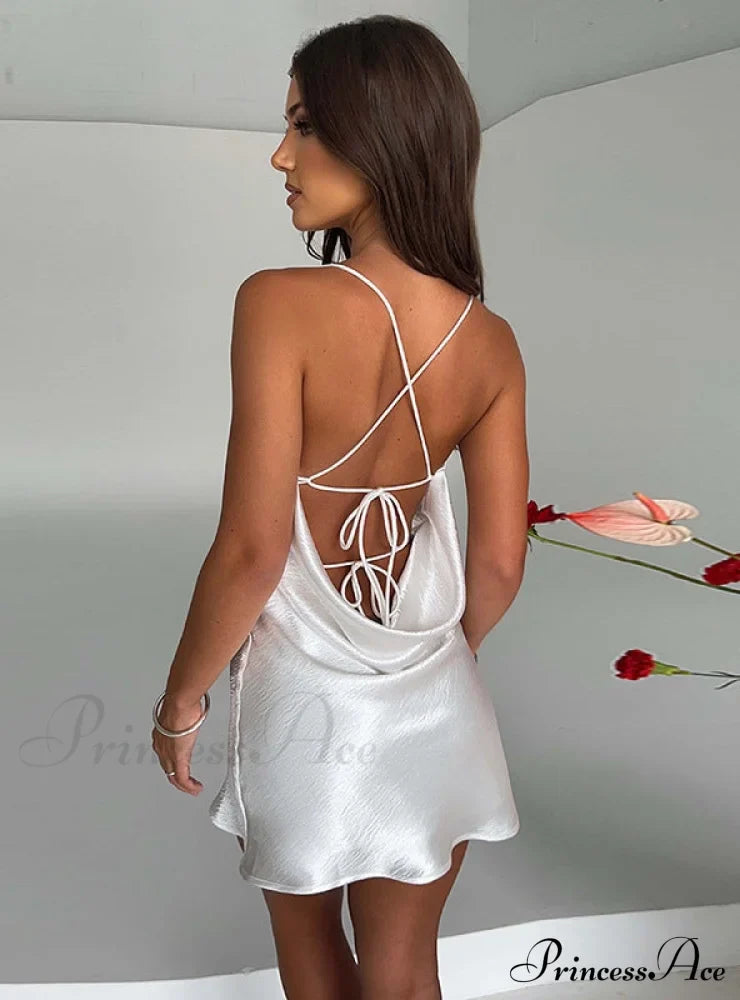 Backless Slim Dress