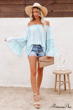 Bamboo Flare Stylish Sleeve T-Shirt