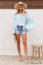 Bamboo Flare Stylish Sleeve T-Shirt
