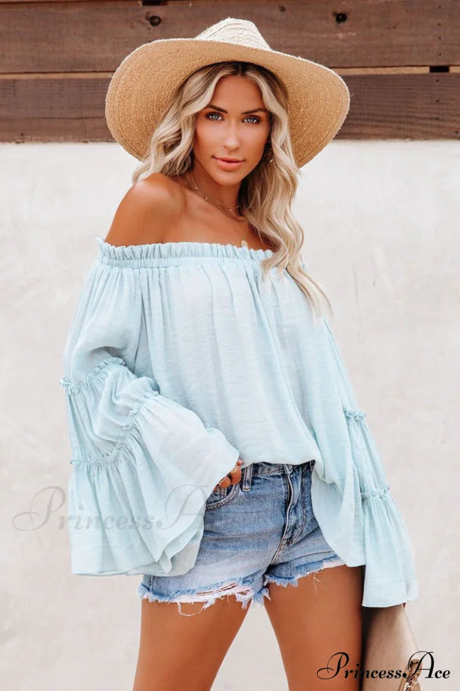 Bamboo Flare Stylish Sleeve T-Shirt