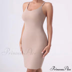 Basic Essential Ribbed Charming Knit Midi Dress
